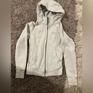 white lululemon jacket- size 2